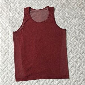 Red Lululemon Tank Top